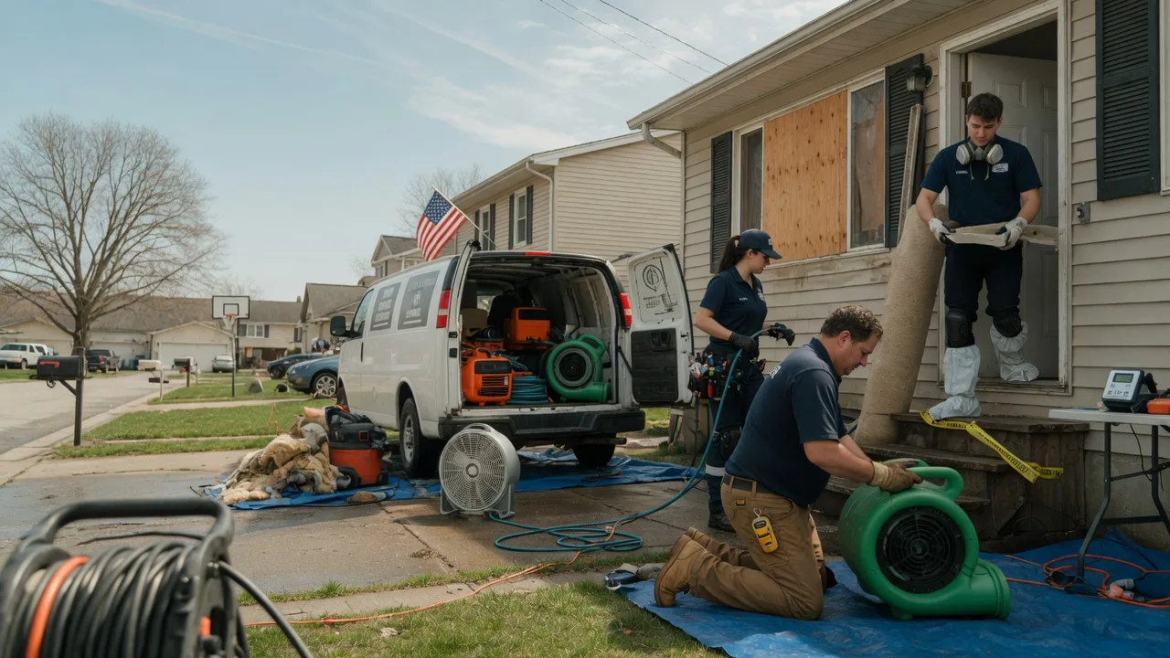Water Damage Restoration in Low Moor, IA near me
